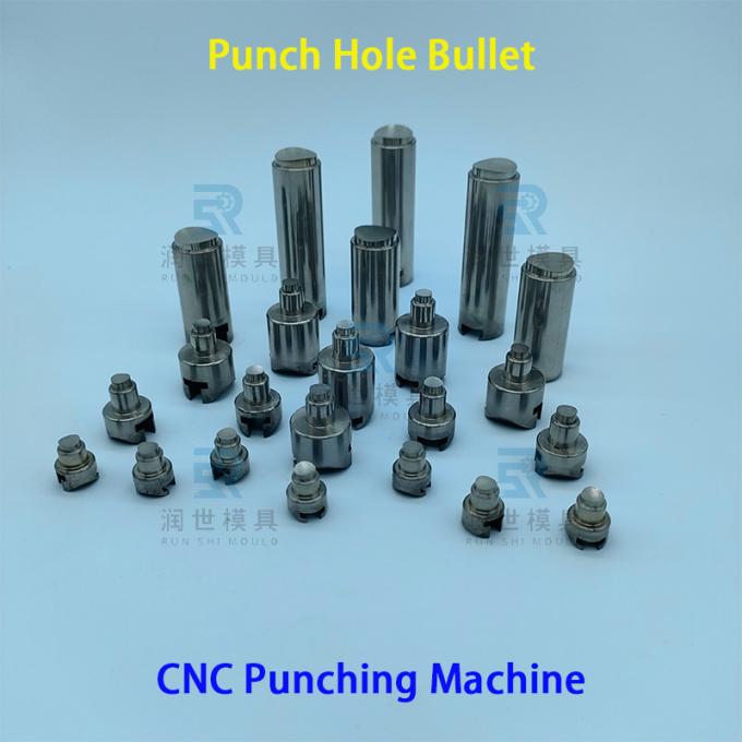 Close-up of Φ12.7mm flute type punching bullet tooling