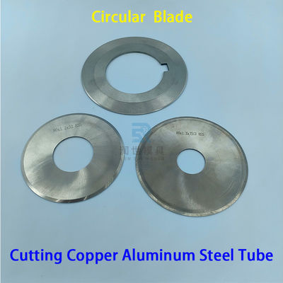 High Accuracy Copper Aluminum HSS Slitting Blade For Heat Exchanger Tube