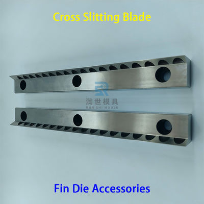 Φ5mm Fin Die Cross Slitting Blade Aluminum Cutting HAP40 Fin Die Machine Parts