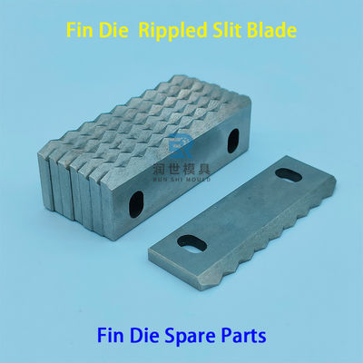 Lower Rippled Slit Blade For Fin Die 1/4" 3/8" 1/2" 5/8" Cutting Copper Foil