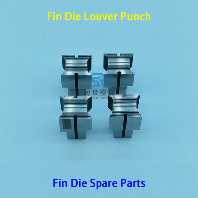 HSS HAP40 Fin Die Spare Parts Single And Multi Louver Piece For Φ6.35 Φ5mm