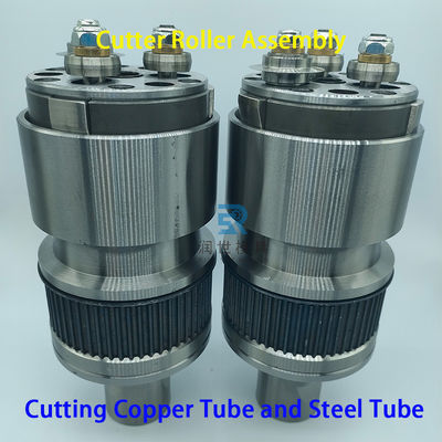 Cutter Rotating Assembly Φ6.35mm For Aluminum Tube Chipless Cutting Machine