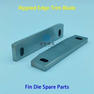 Fin Die Spare Parts Lower Rippled Edge Trim Blade Advanced Slitting Technology