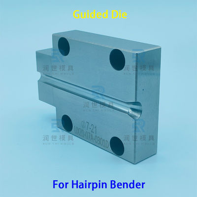 Custom OD 7.94mm Hairpin Bender Guided Die for Long U Shaped Bending