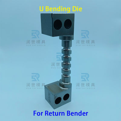 Copper Aluminum Tube Elbows Bender Die , Tubing Return Bender Die Mirror Polished