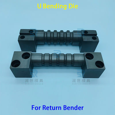 DC53 Die Steel Return Bender Φ6.35 Tube Bending Dies For High Precision Elbow Bending