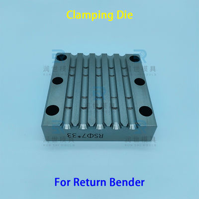 Copper Tube Return Bender Clamping Die With Anti Slip Groove Designed