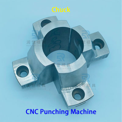 OEM CNC Hole Punching Machine Parts 3 Jaw Chuck For Tube Cutting Bending End Forming