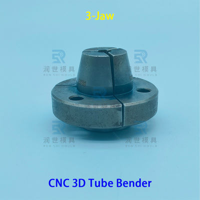 DC53 Mold Steel 3 Jaw Chuck For Tube Bending And Punching Machine