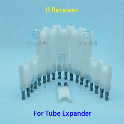 Customized White Plastic U Receiver For Tube Expander Use In Heat Exchangers