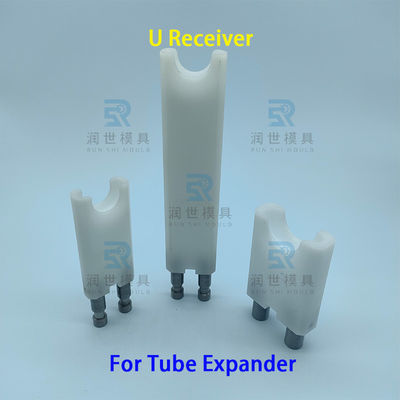 Customized White Plastic U Receiver For Tube Expander Use In Heat Exchangers