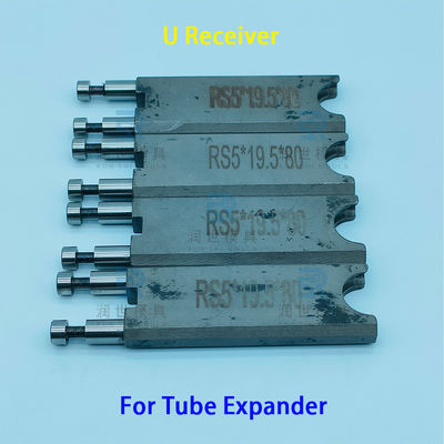 Custom Plastic Or Metal U Shape Receiver For Tube Expansion Machine