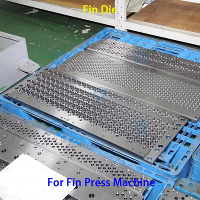 Precision Machine And Fin Die For Producing Heat Exchanger Coil Fins