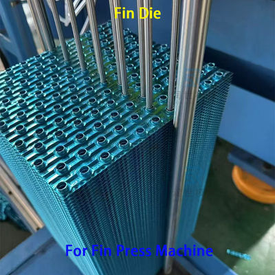 Precision Machine And Fin Die For Producing Heat Exchanger Coil Fins
