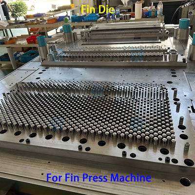 Automated Fin Stamping Press Machine For Heat Exchanger Coil