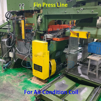 Servo Control Fin Press Stamping Machine For Heat Exchanger aluminum Foils