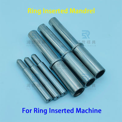 Custom Ring Inserted Machine Parts , Ring Inserted Rod For AC Heat Exchanger Production