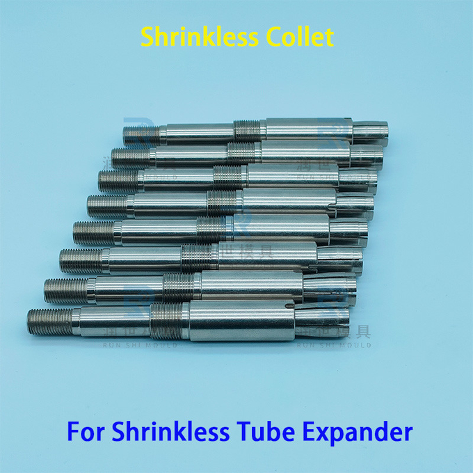 Customized Φ7 Shrinkless Collet for Tube Expanders